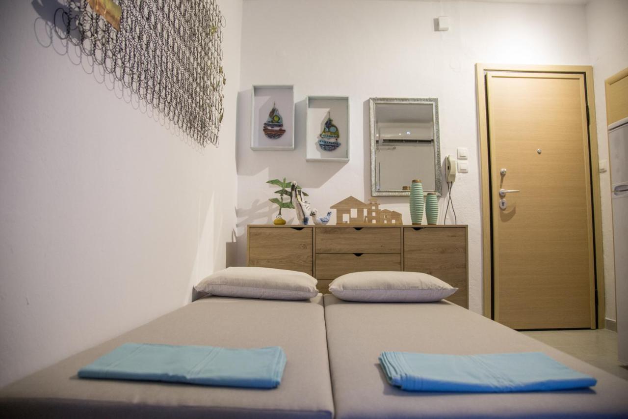 Grey Theros Apartments Paralia Dionysiou Dış mekan fotoğraf